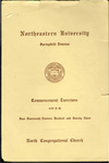 Commencement Program, 1923 by Northeastern University Springfield Division