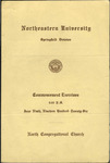 Commencement Program, 1926 by Northeastern University Springfield Division