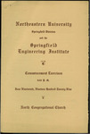 Commencement Program, 1929 by Northeastern University Springfield Division