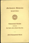 Commencement Program, 1932