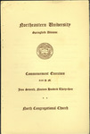 Commencement Program, 1933