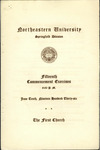 Commencement Program, 1936