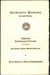 Commencement Program, 1939