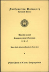 Commencement Program, 1943