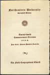 Commencement Program, 1945