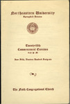 Commencement Program, 1946