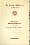 Commencement Program, 1949