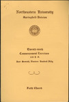 Commencement Program, 1950