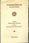 Commencement Program, 1951