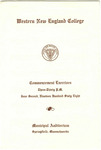 Commencement Program, 1968 by Western New England College