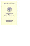 Commencement Program, 1979 by Western New England College