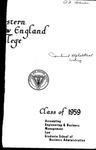 Western New England College Class of 1959 Yearbook by Western New England College